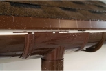 Желоб водосточный Технониколь Оптима. (Темно-коричневый). Длина 3 м. RAL 8019. РФ.