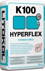 Клей для плитки Litokol HYPERFLEX K100. РФ. 20 кг.