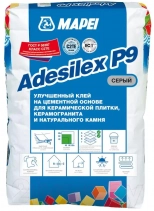 Клей для плитки и камня Mapei Adesilex P9 Grey. РФ. 25 кг.