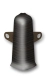 Угол наружный для плинтуса Идеал Деконика 70 мм. 303 Венге темный. РФ.