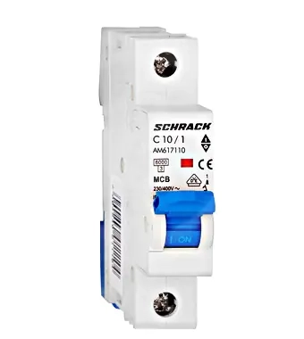 Автоматический выключатель SCHRACK AM 6kA 1P 10А тип С. Австрия.