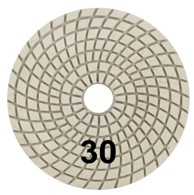 Шлифовальный круг "Черепашка" 100 мм №30. Trio-Diamond. Алмазный. Китай.
