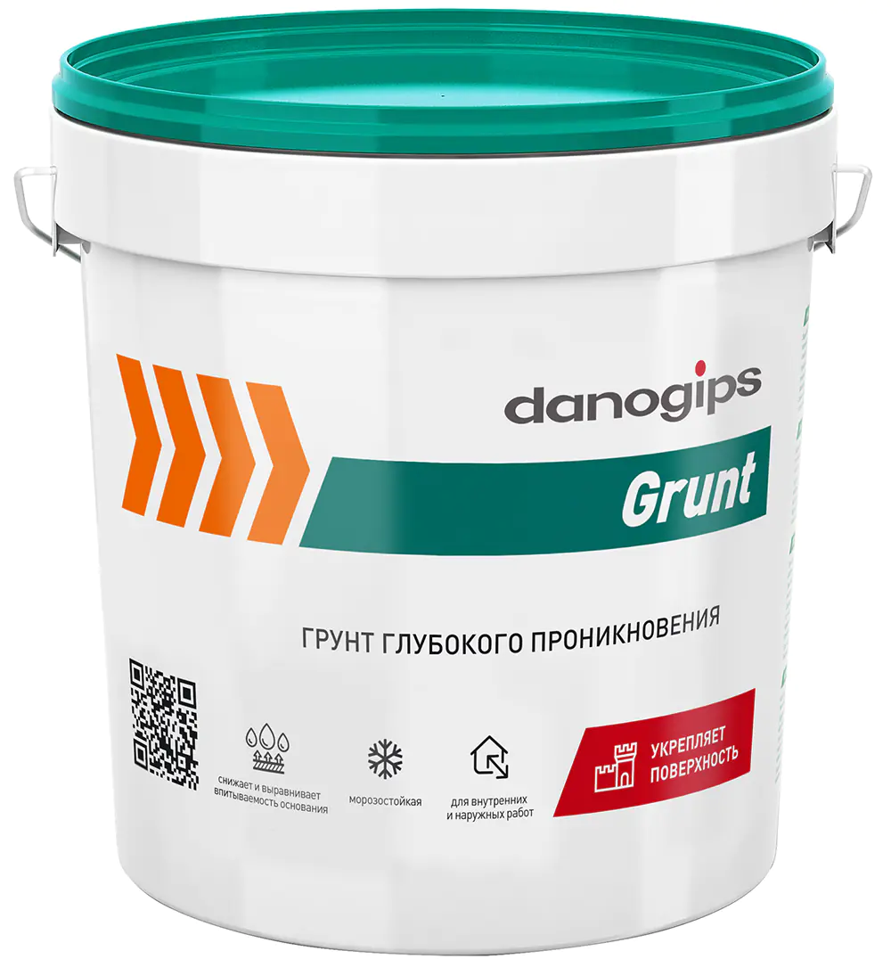 Грунтовка глубокого проникновения DANOGIPS GRUNT. 10 кг. РБ.