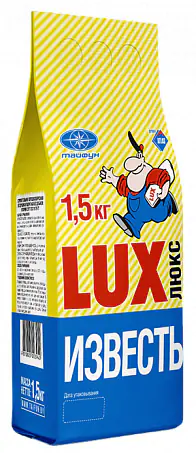 Известь строительная Тайфун LUX. 1,5 кг. РБ.