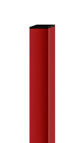 Столбик для забора грунтованный 40х40х1,5 мм. Высота 2,2 м. РБ.