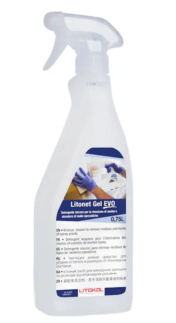 Чистящий состав Litokol Litonet Gel Evo. 0,75 л. Италия.