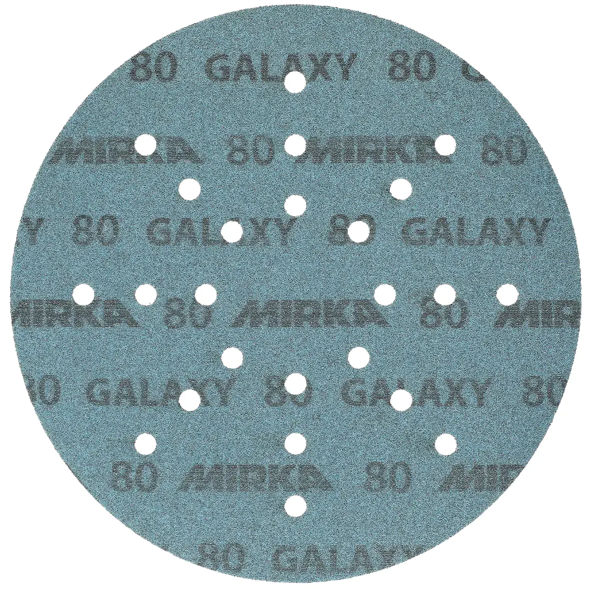Шлифовальный диск Mirka GALAXY 225 мм под липучку. Р80. Финляндия.
